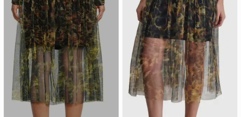 Mesh dkny dress