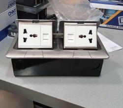 floor box 2data + 2socket