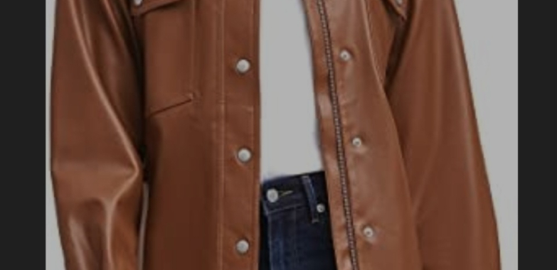 Premium Belted Leather Coat