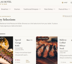 Digital QR Menu installation for restaurants & hotels