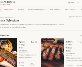 Digital QR Menu installation for restaurants & hotels